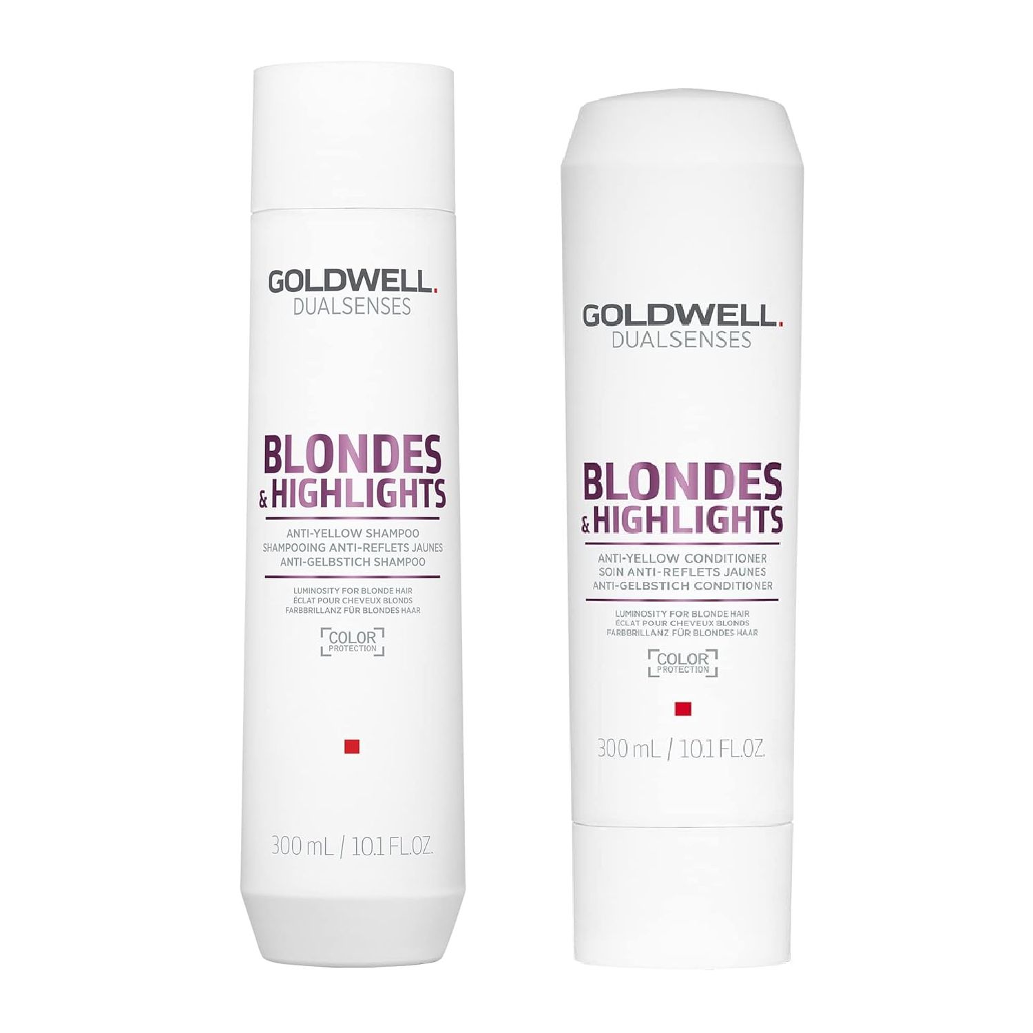 GoldWell Dualsenses  Blonde&amp;Highlights DUO Shampoing+Revitalisant  2x300ml