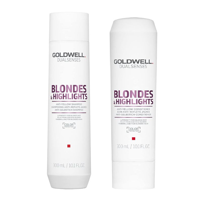 GoldWell Dualsenses  Blonde&amp;Highlights DUO Shampoing+Revitalisant  2x300ml