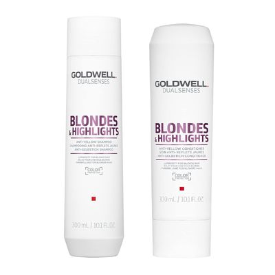 GoldWell Dualsenses  Blonde&amp;Highlights DUO Shampoing+Revitalisant  2x300ml
