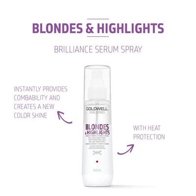 GoldWell Dualsenses Blonde&amp;Highlights Sérum 6 Effets Cheveux Abimés (150ml)