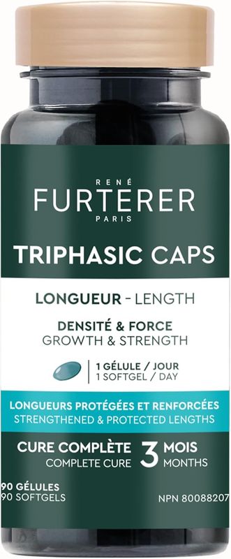René Furterer - Triphasic Longueur Densité et Force 90 gélules Anti-Casse