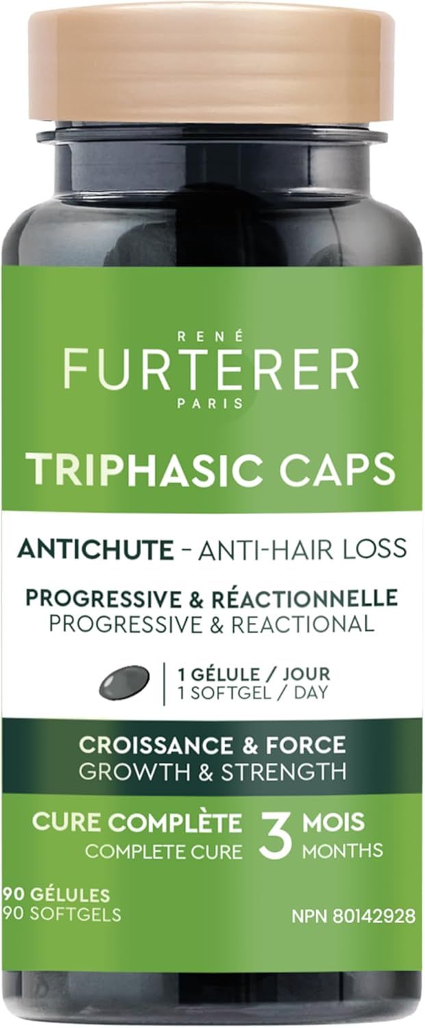 René Furterer - Triphasic Antichute et Renforcement Complément 90 Gélules