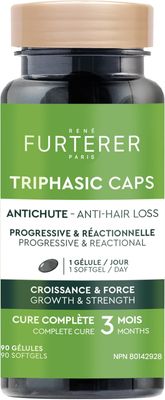 René Furterer - Triphasic Antichute et Renforcement Complément 90 Gélules
