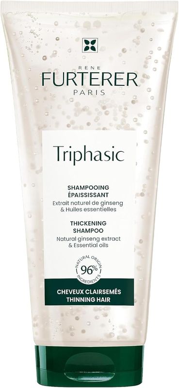 René Furterer - Triphasic  Shampoing Épaississant Ginseng et Huiles Essentiels (200ml)