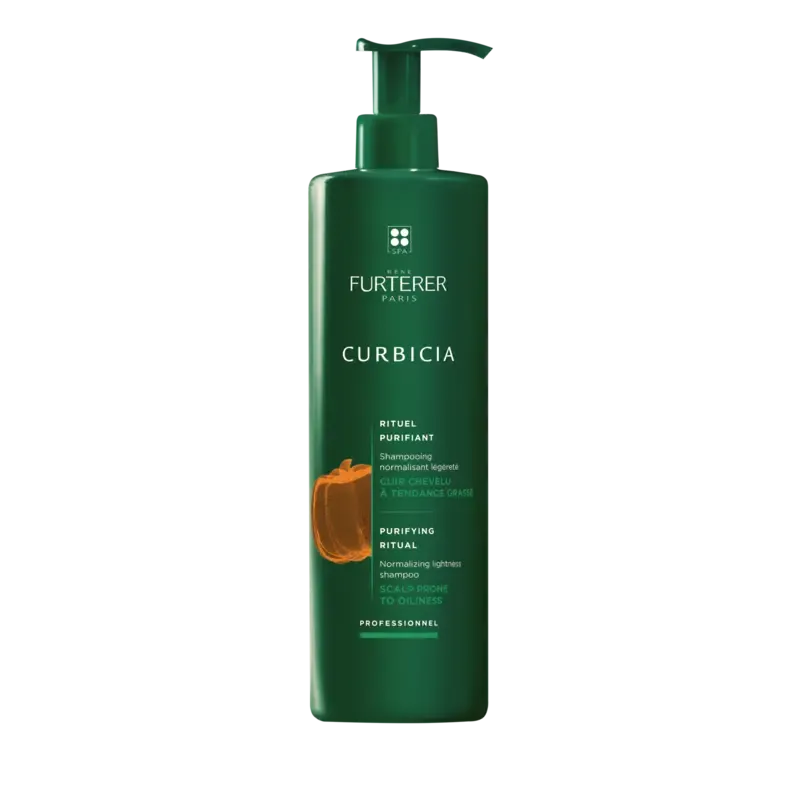 René Furterer - Curbicia Shampoing Purifiant Légèreté Cheveux Gras (600ml)