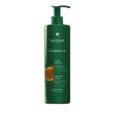 René Furterer - Curbicia Shampoing Purifiant Légèreté Cheveux Gras (600ml)
