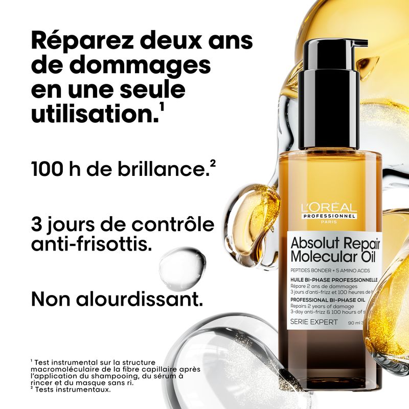 L'Oréal Pro - Absolut Repair Molecular Huile Bi-Phase Pro 90ml