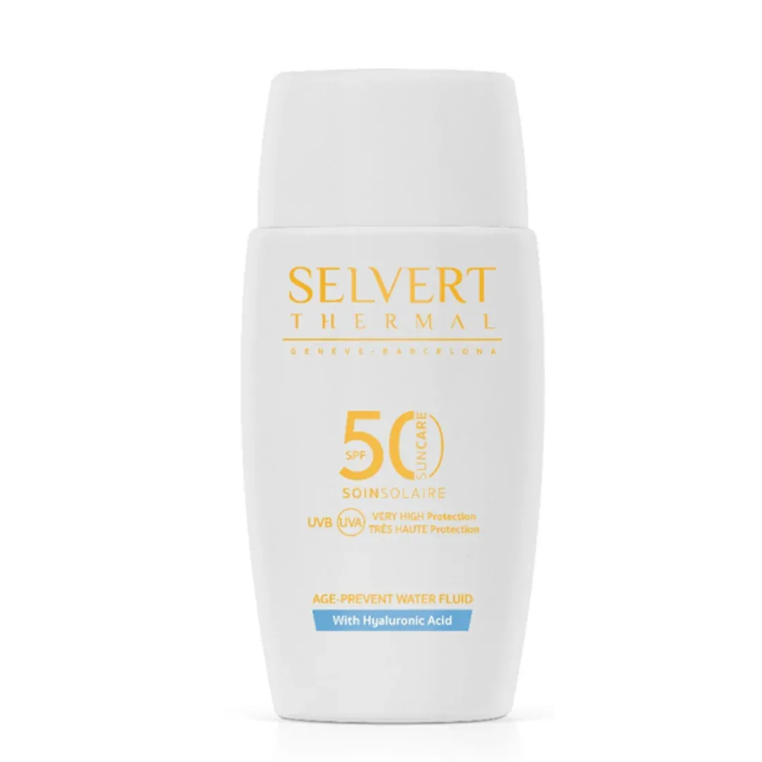 Selvert Thermal - Soin Solaire - Anti-Âge Fruide Hydratant SPF50 (50ml)