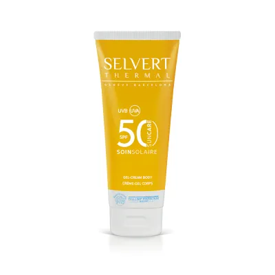 Selvert Thermal - Soin Solaire - Crème-Gel Corps SPF50 (200ml)