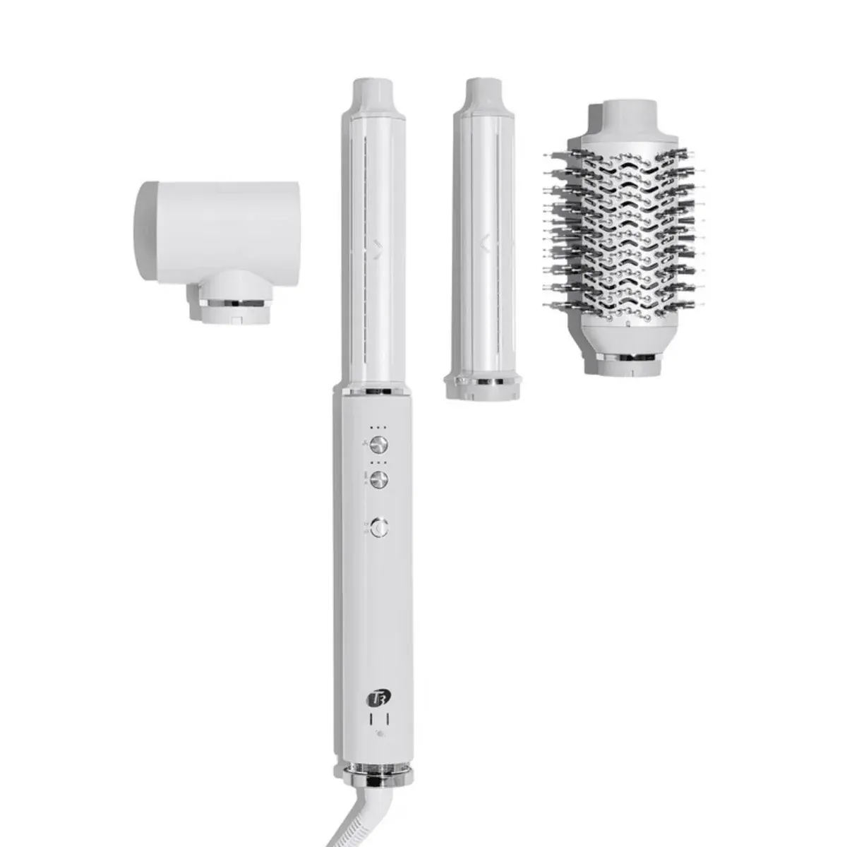 T3 Micro - Aire360 2.0 Milk Grey (Air Styler - Sèche-Cheveux) Dual Voltage Sans Diffuseur
