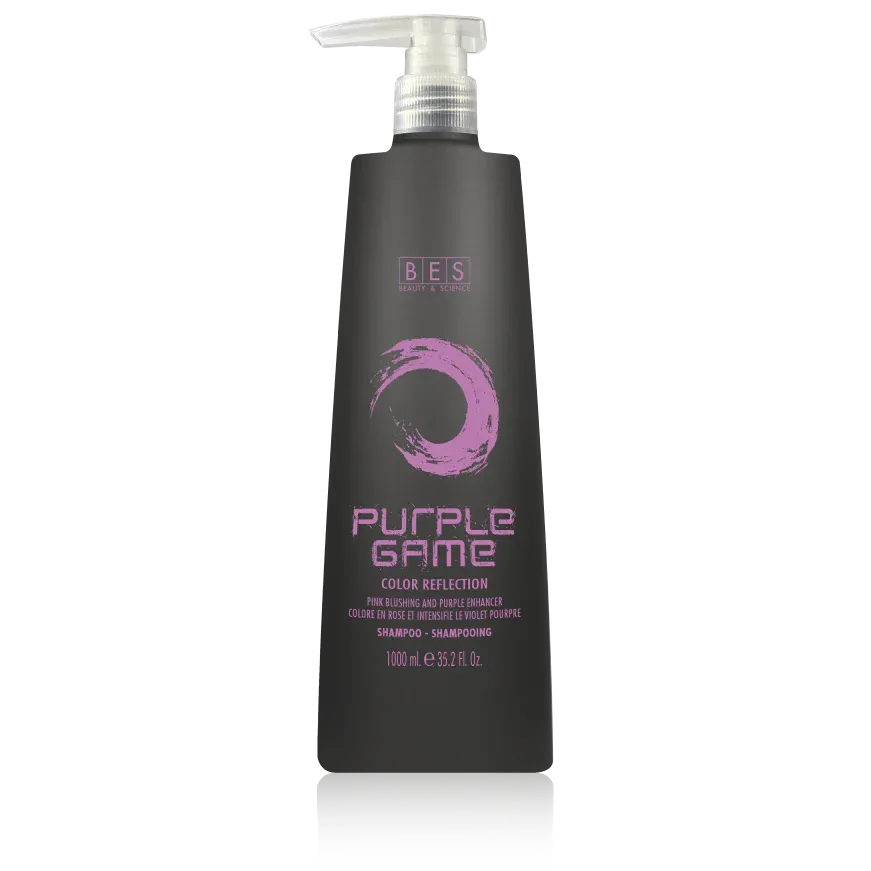BES - Color Reflection Purple Game Shampoing (Pourpre) 1L
