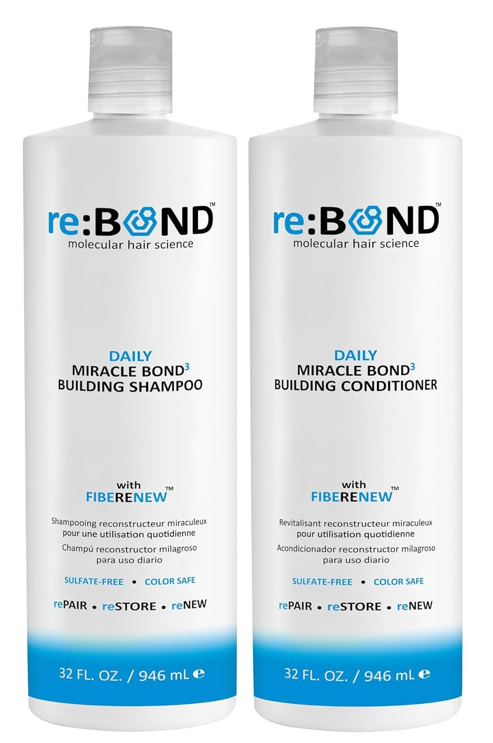 RE:BOND DUO Shampoing+Revitalisant Miracle Bond (2x946ml)
