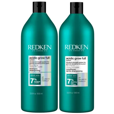 Redken - Acidic Grow Full Duo 2x 1 Litre (Shampoing+Revitalisant)