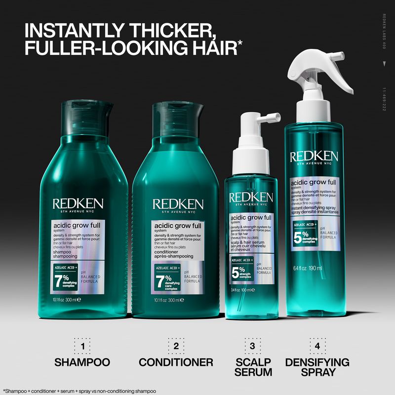 Redken - Acidic Grow Full Shampoing 10oz/300ml