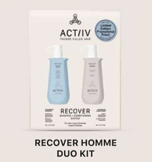 ACTIIV RECOVER pour Hommes DUO (SH+REV 473ml)