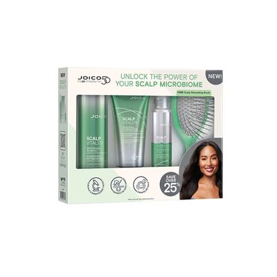 Joico - Scalp Vitality TRIO Shampoing+Essence+ Gommage (300+100+177ml)