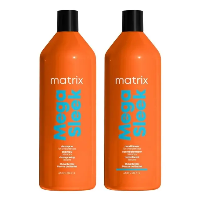 Matrix - Duo Mega Sleek (Shampoing + Revitalisant) (2x1L)