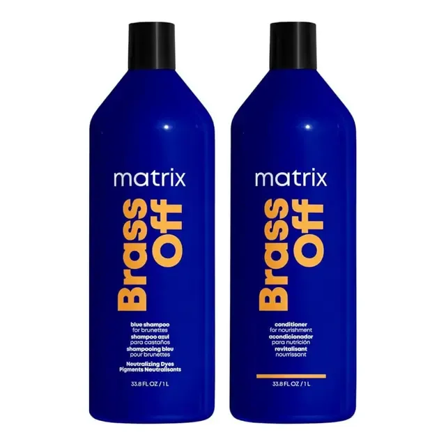 Matrix - Duo Brass Off (Shampoing + Revitalisant) (2x1L)