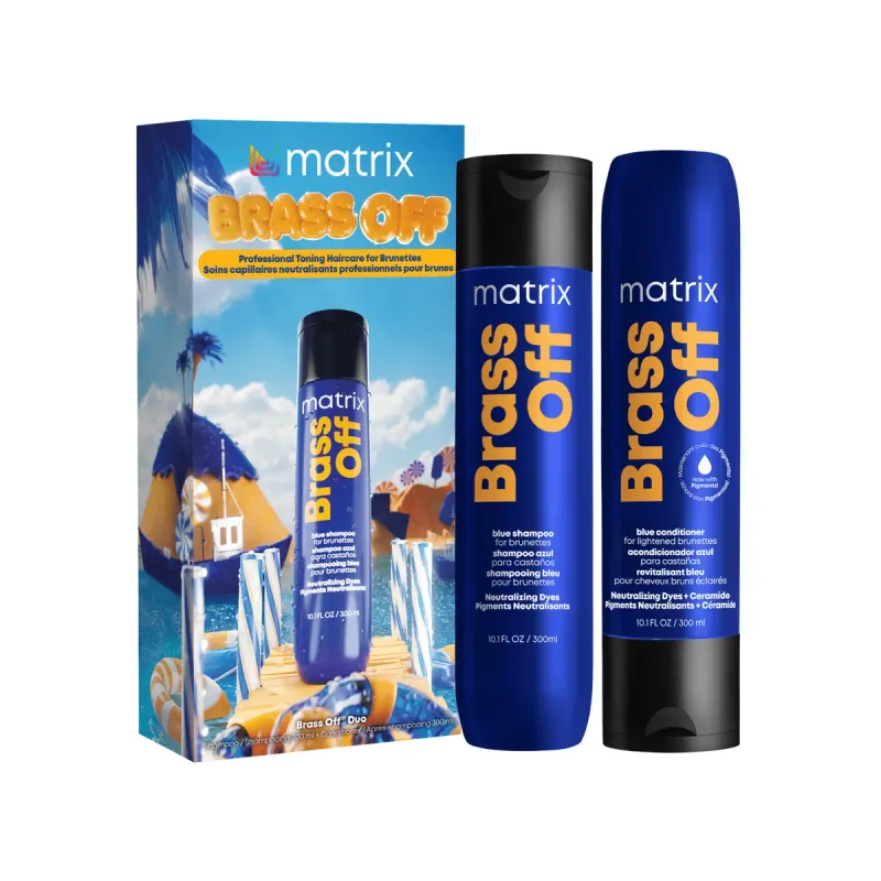 Matrix - Duo Brass Off (Shampoing + Revitalisant) (2x300ml)