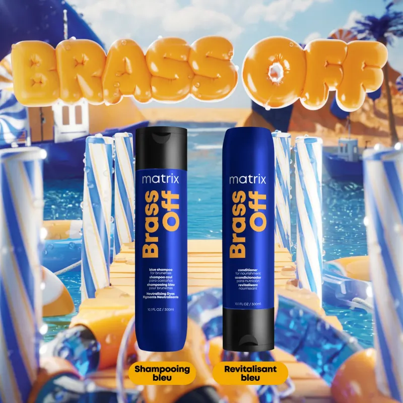 Matrix - Duo Brass Off (Shampoing + Revitalisant) (2x300ml)