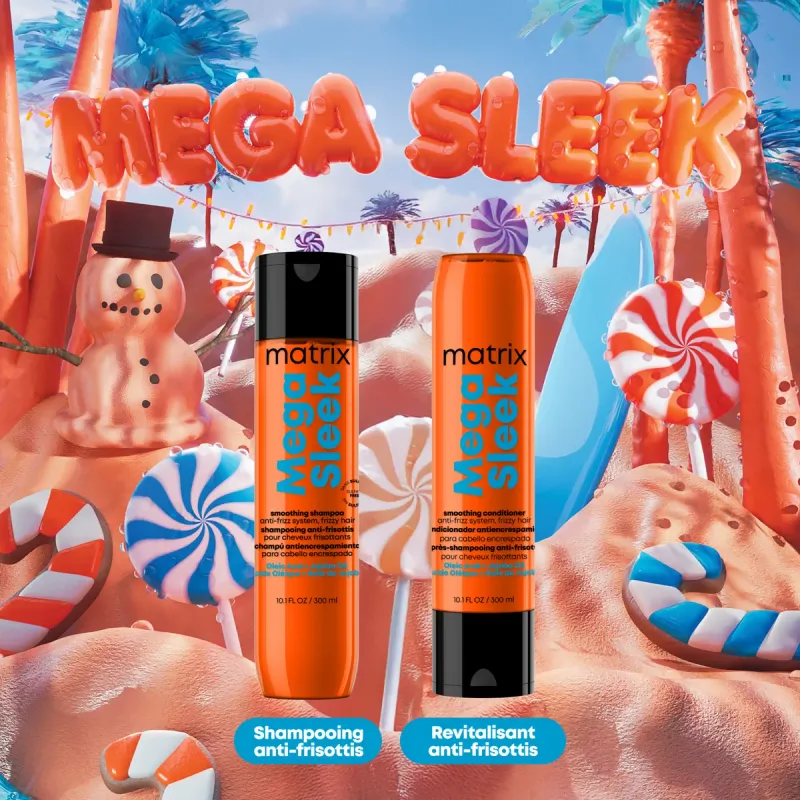 Matrix - Duo Mega Sleek (Shampoing + Revitalisant) (2x300ml)