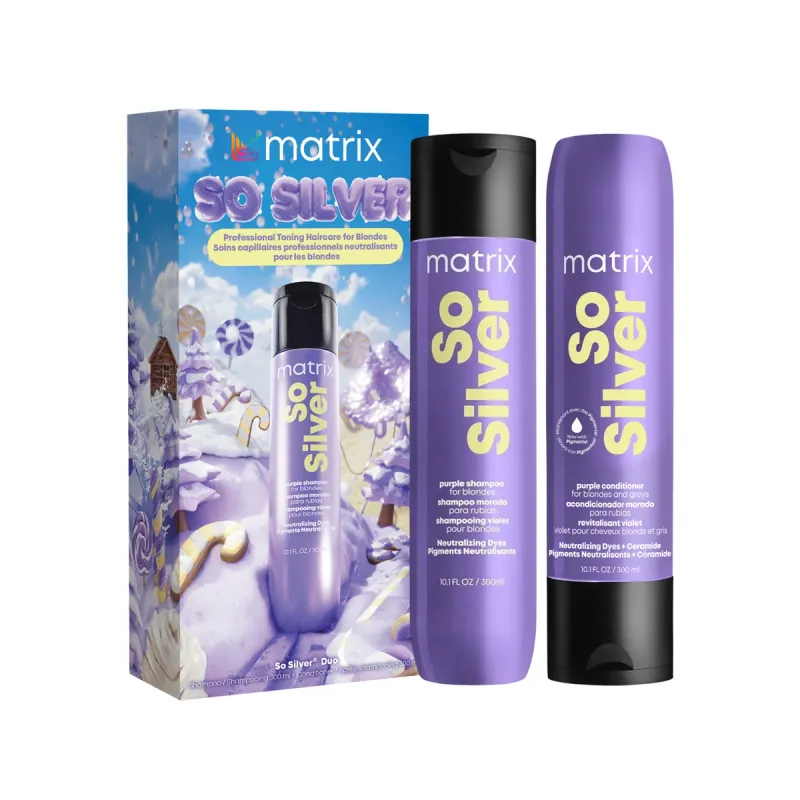 Matrix - Duo So Silver (Shampoing + Revitalisant) (2x300ml)