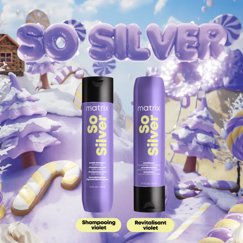 Matrix - Duo So Silver (Shampoing + Revitalisant) (2x300ml)