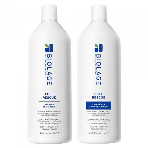 Biolage - Duo Full Rescue (Shampoing + Revitalisant) (2x1L)
