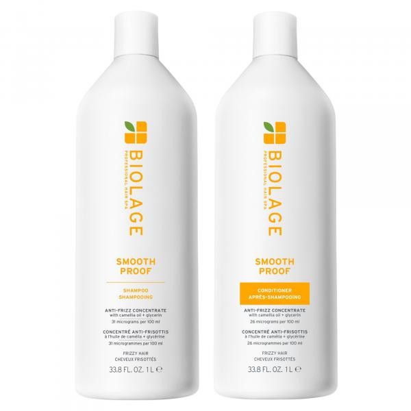 Biolage - Duo SmoothProof (Shampoing + Revitalisant) (2x1L)