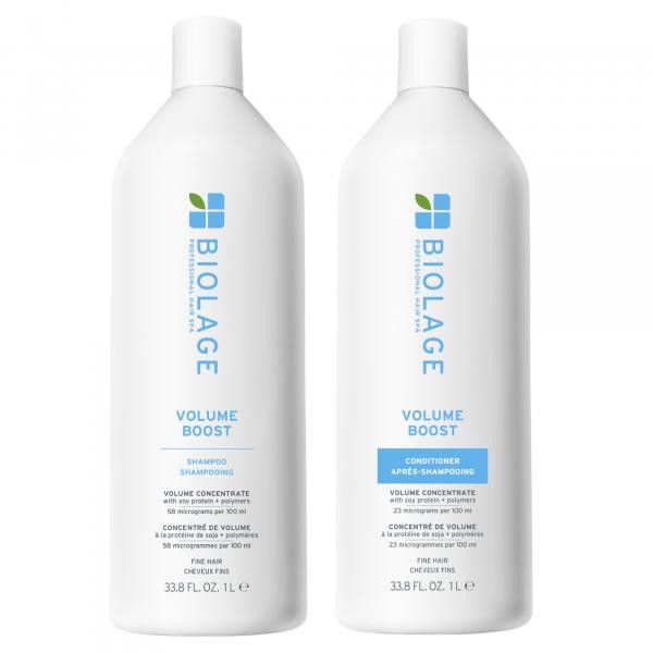 Biolage - Duo VolumeBoost (Shampoing + Revitalisant) (2x1L)