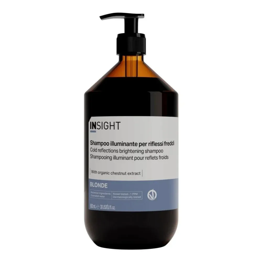 INSIGHT Blonde - Shampoing Illuminant Reflets Froids 900ml/30.4oz