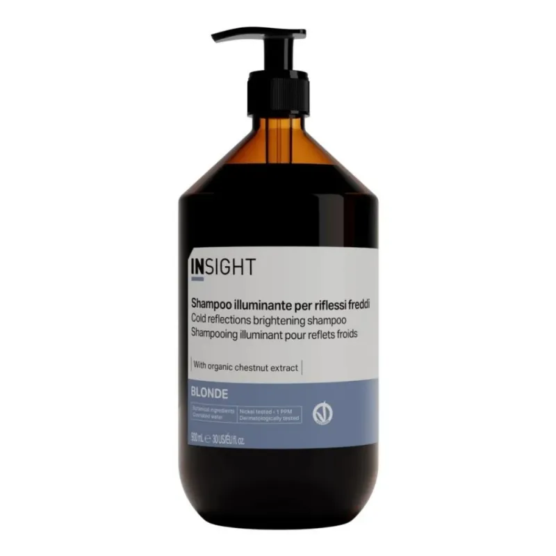 INSIGHT Blonde - Shampoing Illuminant Reflets Froids 900ml/30.4oz