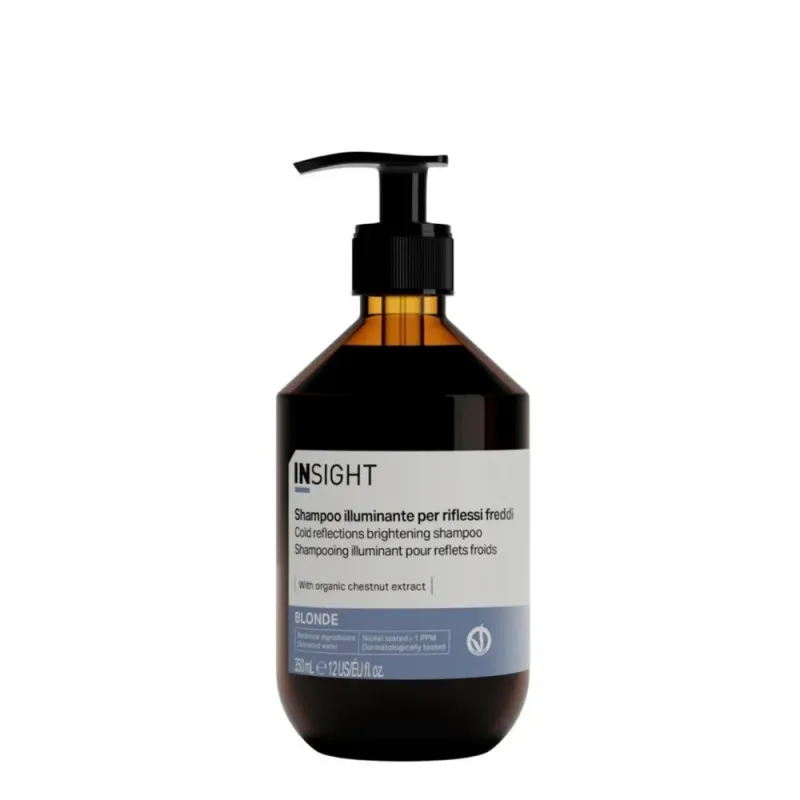 INSIGHT Blonde - Shampoing Illuminant Reflets Froids 350ml/12oz