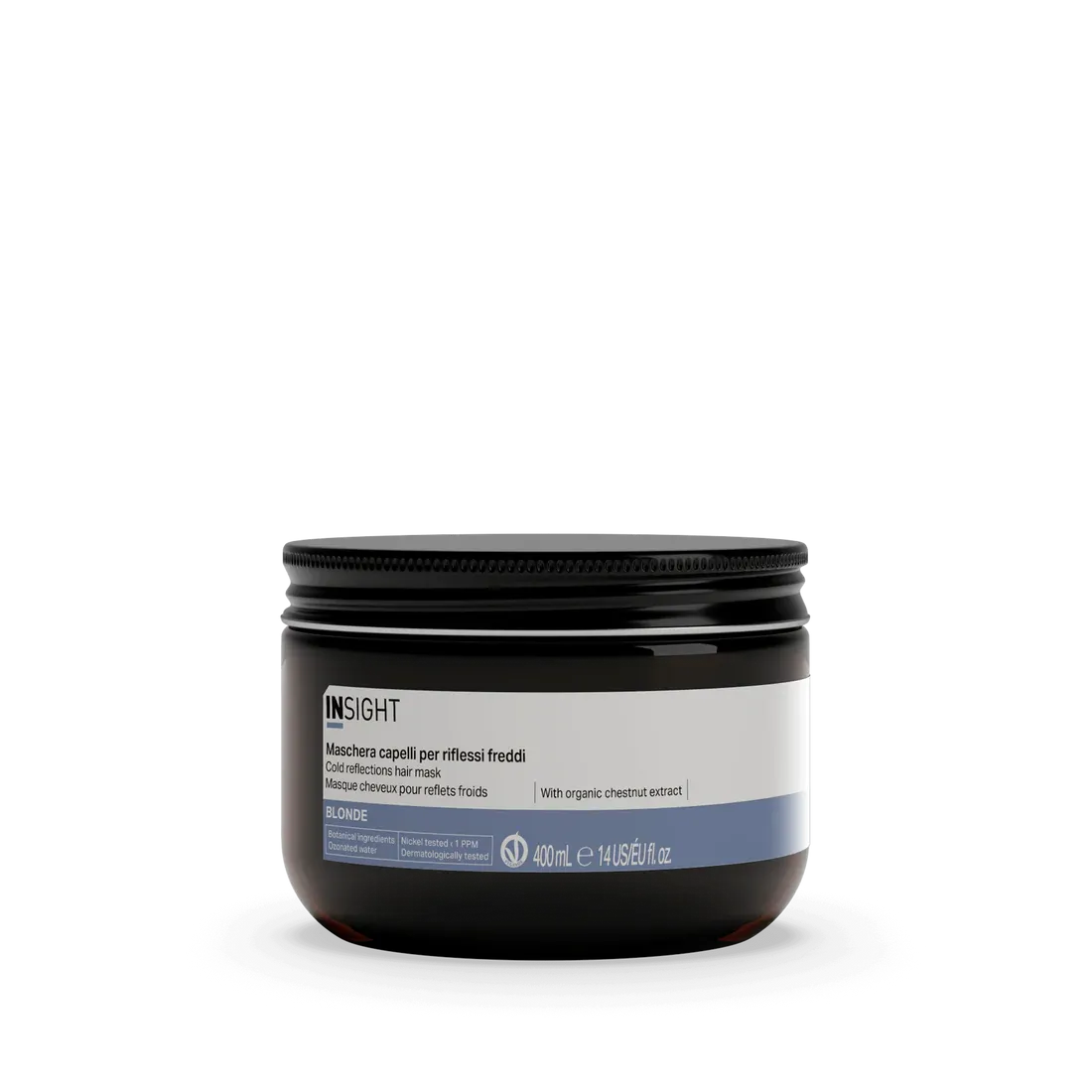 INSIGHT Blonde - Masque Cheveux Reflets Froids (pot) 400ml/13.52oz
