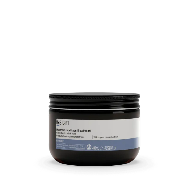 INSIGHT Blonde - Masque Cheveux Reflets Froids (pot) 400ml/13.52oz