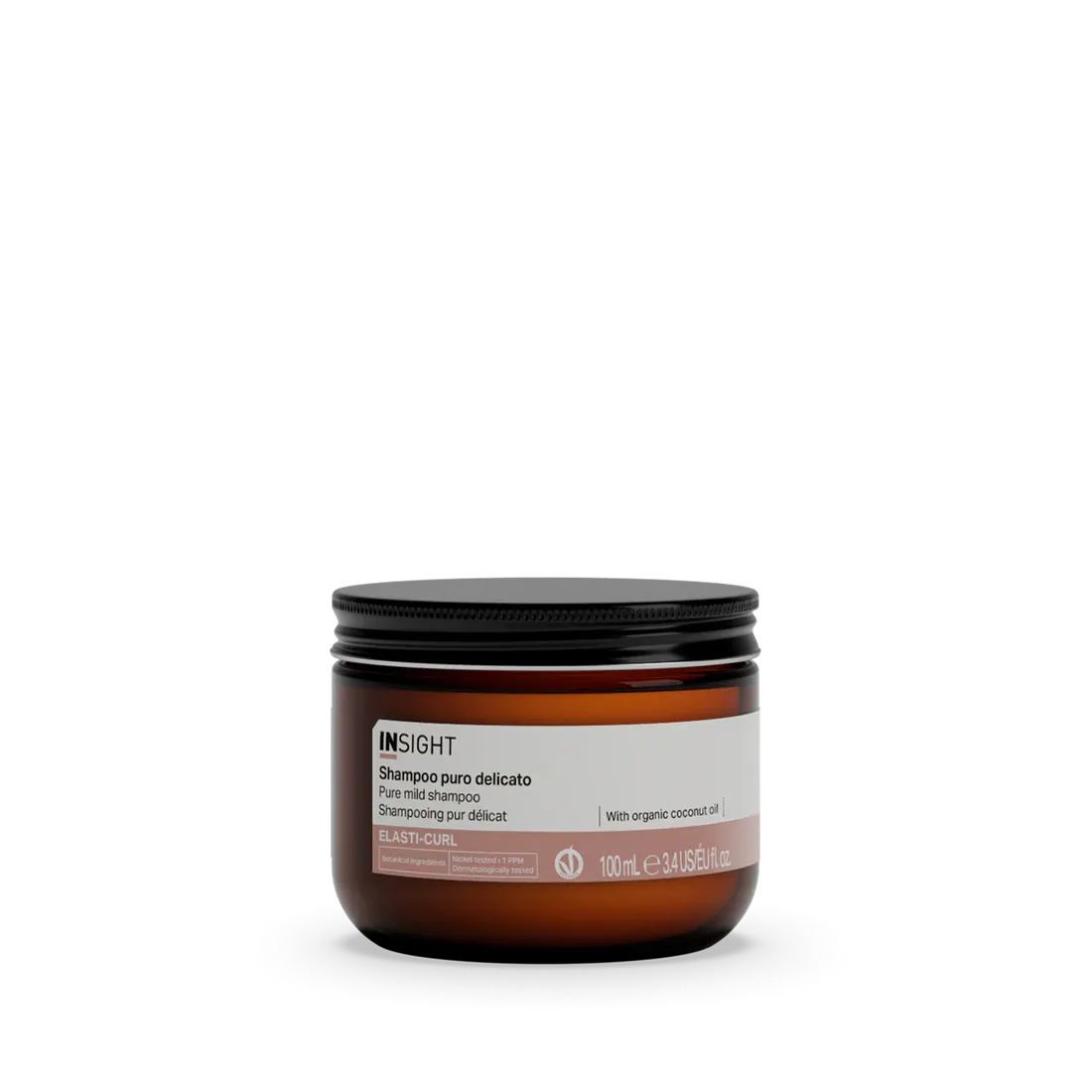 INSIGHT Elasti-Curl - Shampoing Pur Délicat (pot) 100ml/3.4oz