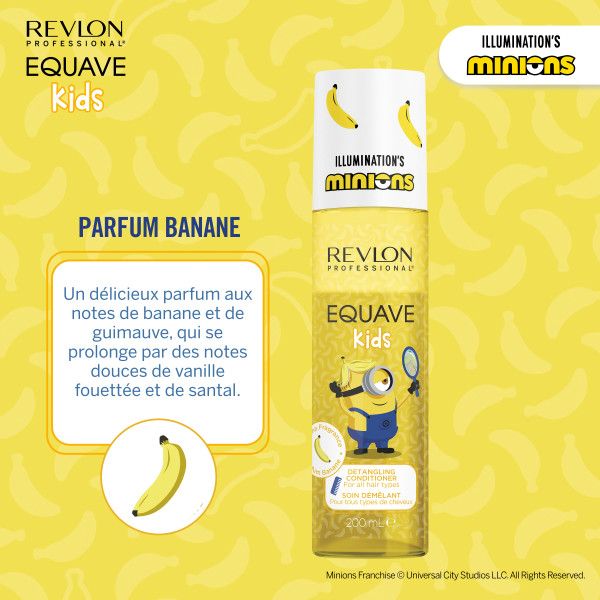 Revlon Pro - Equave Kids - Soin Démêlant Minions (Parfum Banane) (200ml)