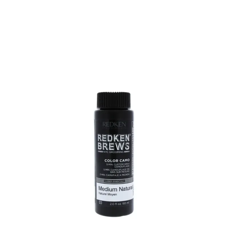 Redken Brews Color Camo – Châtain Moyen Naturel (Medium Natural) (60 ml)
