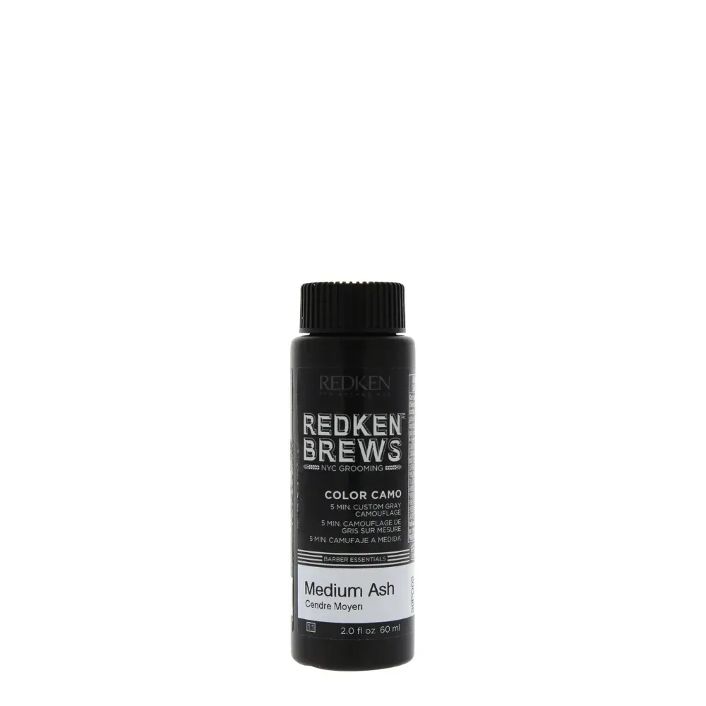 Redken Brews Color Camo – Châtain Moyen Cendré (Medium Ash) (60 ml)