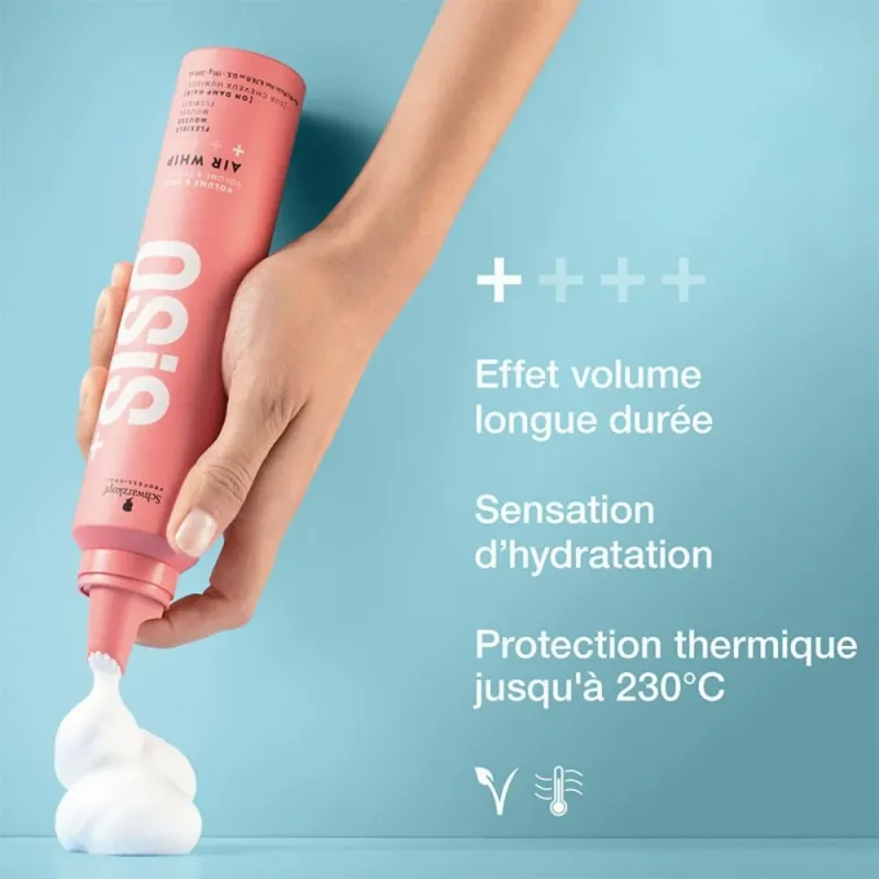 Schwarzkopf Professional - OSiS+ - Air Whip (Mousse souple légère) - 200ml