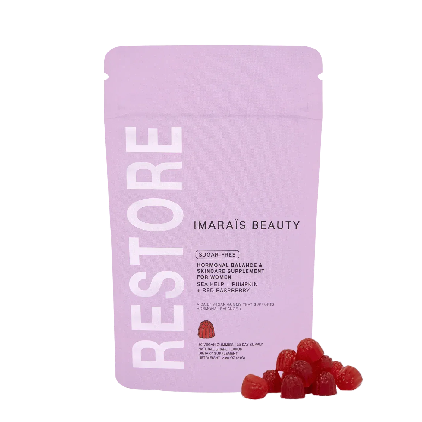 IMARAÏS - Restore (Support hormonal Raisin) - 30 gummies