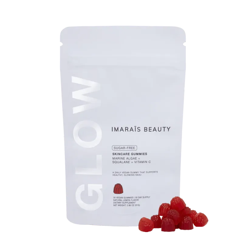 IMARAÏS - Glow (Soin de la peau Citron) - 30 gummies