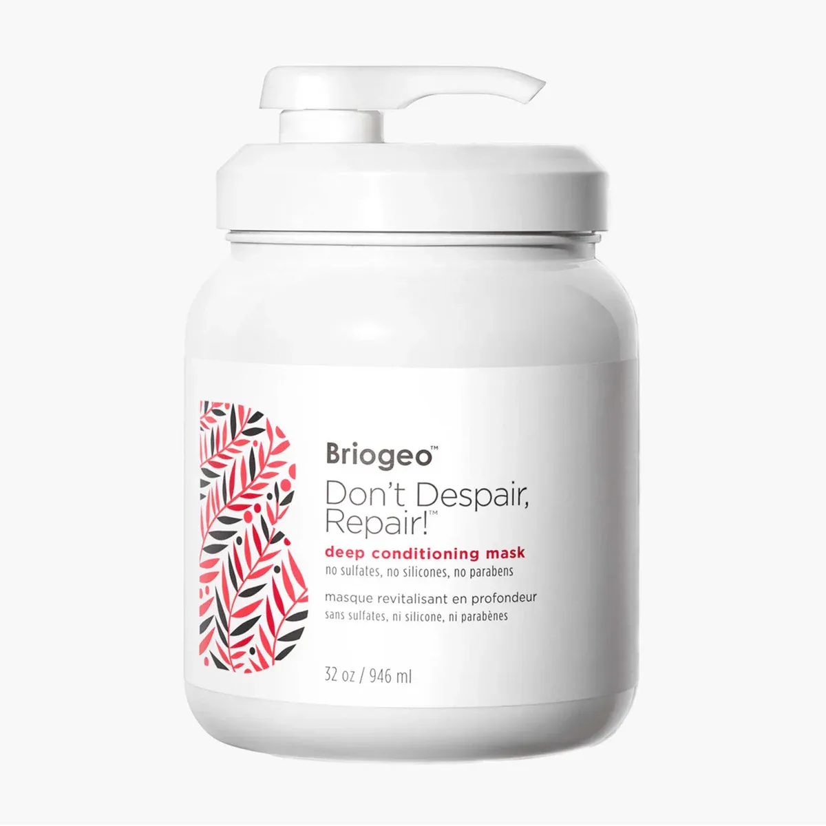 Briogeo – Don't Despair, Repair! – Masque Réparateur Intensif – 946ml