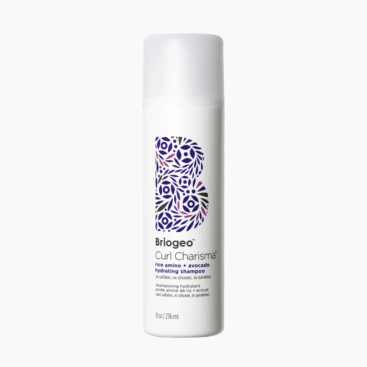 Briogeo – Curl Charisma – Shampoing Hydratant Riz + Avocat – 236ml