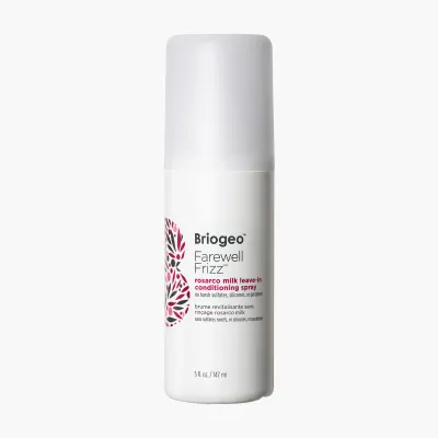 Briogeo – Farewell Frizz – Spray sans rinçage Ultra-Léger Rosarco – 148ml