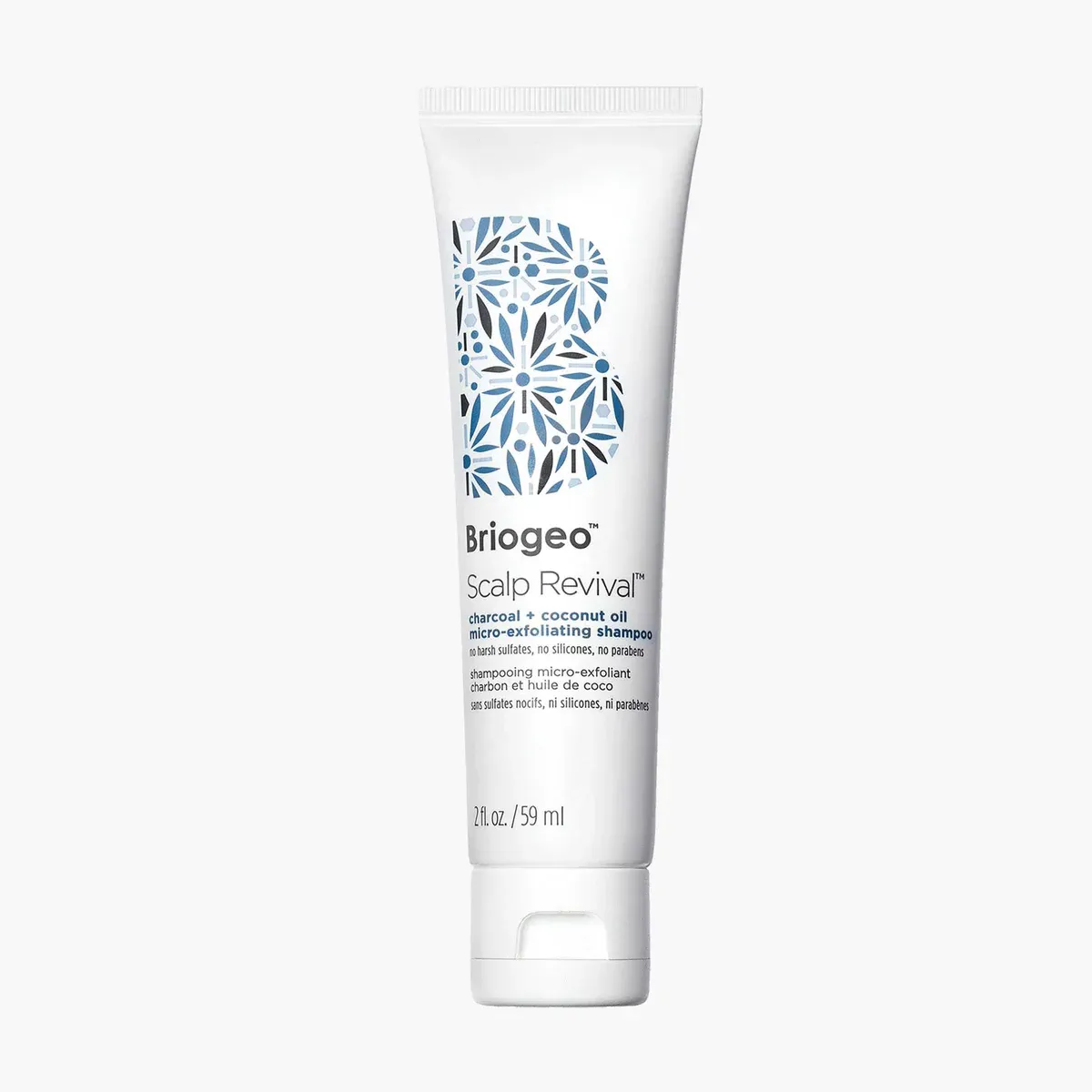 Briogeo – Scalp Revival – Shampoing Exfoliant Charbon + Coco – 60ml
