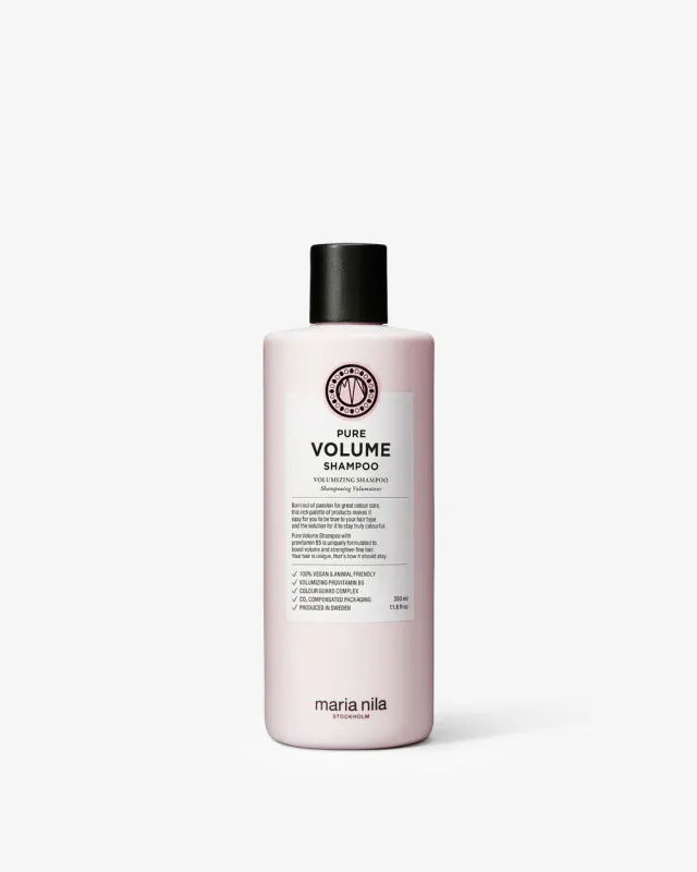 Maria Nila – Pure Volume – Shampoing Volumisant – 350ml