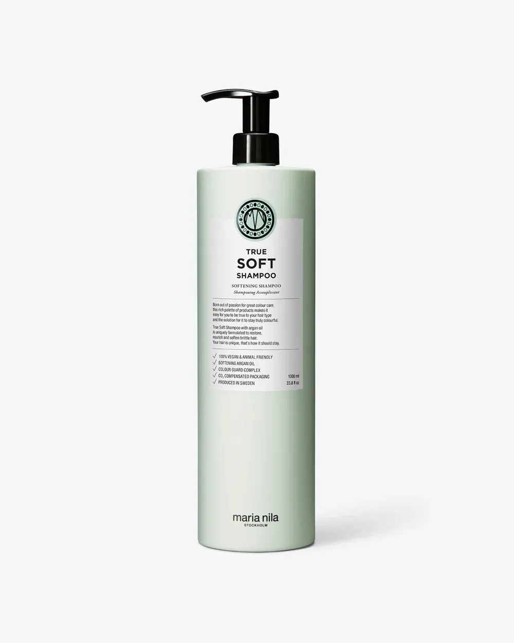 Maria Nila – True Soft – Shampoing Assouplissant – 1 Litre