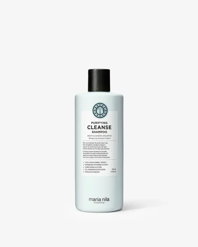 Maria Nila – Purifying Cleanse – Shampoing Clarifiant – 350ml