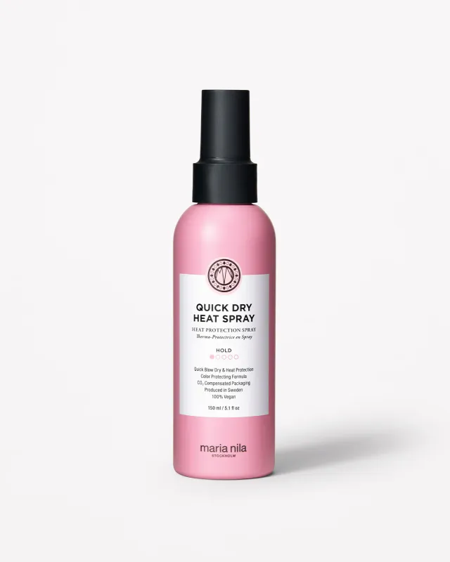 Maria Nila – Quick Dry Heat Spray (Séchage Rapide) – 100ml